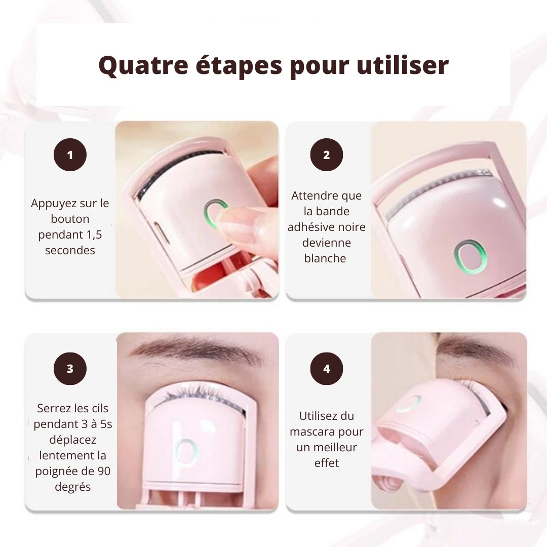 BeautéCils™ I Recourbe-cils électrique - Pepiderme Innovation